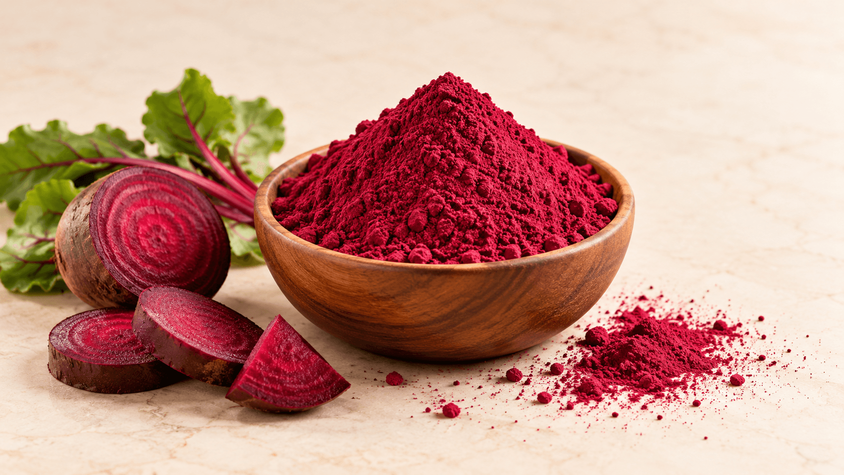 100% Pure Dehydrated Beetroot Powder